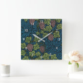 Vine Pattern, William Morris Vierkante Klok (Huis)