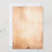 Vine St. patricks Dag bruiloft repetitie diner Kaart (Achterkant)