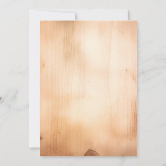 Vine St. patricks Dag bruiloft repetitie diner Kaart (Achterkant)