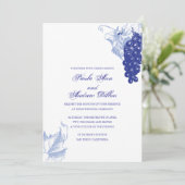 Vine Wedding Uitnodiging (Staand voorkant)