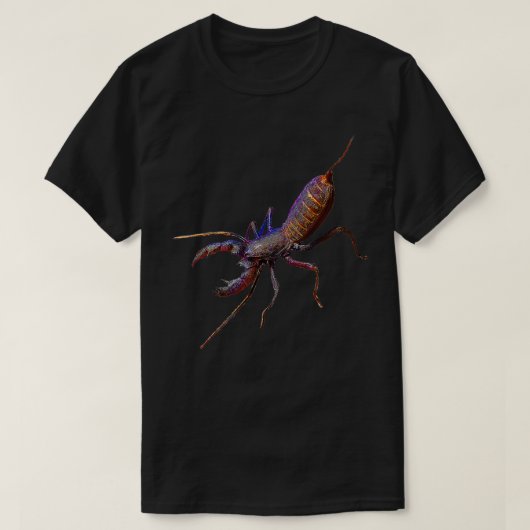 Vinegaroon Thelyphonida Whip Scorpion T-shirt (Design voorkant)