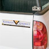 Vinehout voor Wisconsin bumpersticker (Op Truck)