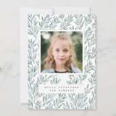 Vines Holiday-fotokaart Feestdagenkaart (Voorkant)