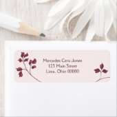 Vines retouradreslabels etiket (Insitu)