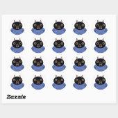 Vinesauce Ralph Bluetawn Ronde Sticker (Vel)