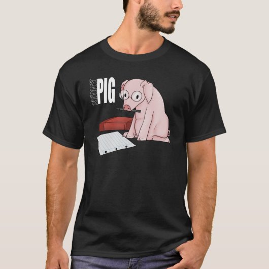 Vinesauce - Studypig T-shirt (Voorkant)