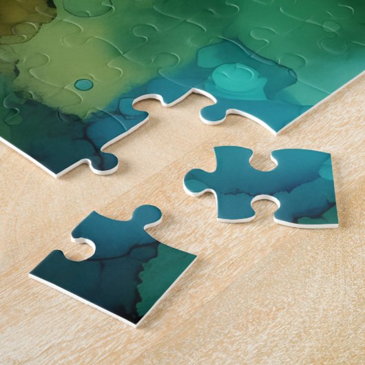 Vineyard Alcohol Ink Legpuzzel (Zijkant)