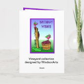 Vineyard birthday kaart (Achterkant)