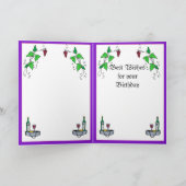 Vineyard birthday kaart (Binnen)