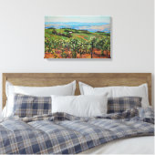 Vineyard Canvas Print (Insitu (Slaapkamer))