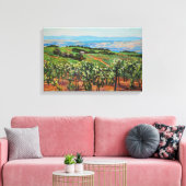 Vineyard Canvas Print (Insitu (Woonkamer))
