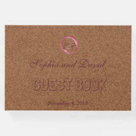 Vineyard Cork Stains Red Wine Weddenschap Gastenboek