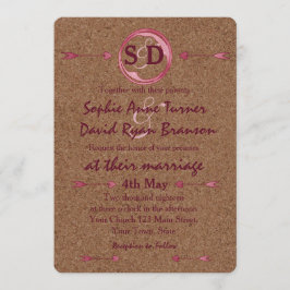 Vineyard Cork Stains Red Wine Weddenschap Kaart