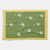 Vineyard G&T Plaid Tea Towel – Olive   Theedoek (Horizontaal)