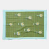 Vineyard G&T Plaid theedoek – Olijf (Horizontaal)