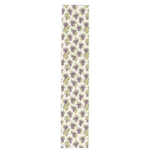 Vineyard Grapes Table Runner – Wine Entertaining Medium Tafelloper (Voorkant)