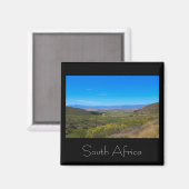 Vineyard Landscape South Africa SA Magnet (Voorkant / Achterkant)