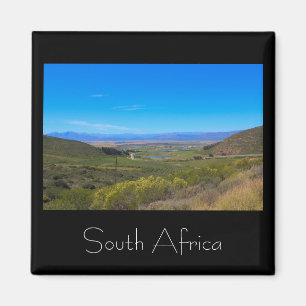 Vineyard Landscape South Africa SA Magnet