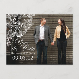  Vineyard Photo Save the Date Briefkaart