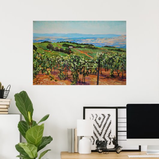 Vineyard print (Thuiskantoor)