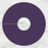 Vineyard Print Wine Glass Tags Wijnglaslabel (Achterkant)