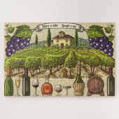 Vineyard Puzzle Legpuzzel (Horizontaal)