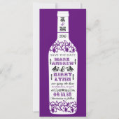 Vineyard Save the Date Wedding Cards (Voorkant)