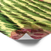 Vineyard Scripture Amos Wine Grapes Watercolor Poster (Hoek)