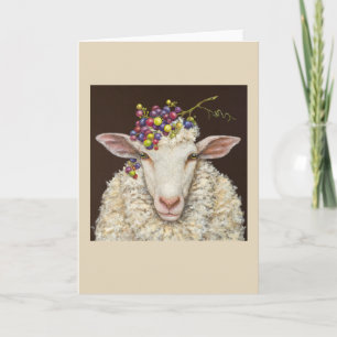 Vineyard Sheep card Kaart