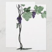 Vineyard Stationery Briefpapier (Voorkant / Achterkant)