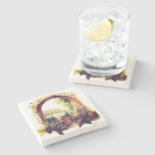 Vineyard Stone Onderzetter (Zijkant)