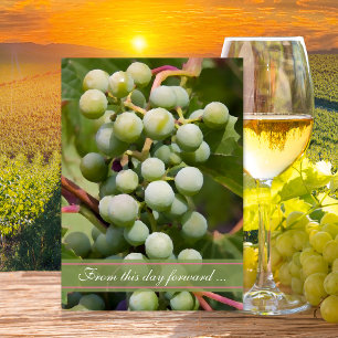 Vineyard Wedding Elopement/huwelijkskondiging Aankondiging