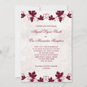 Vineyard Wedding Invitations Kaart (Voorkant)