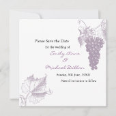 Vineyard Wedding Save the Date (Voorkant)
