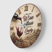Vineyard Wine Lover Decor Grote Klok (Hoek)