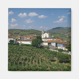 Vineyards, dorp San Miguel, Douro Magneet