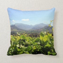 Vineyards in Franschhoek, Zuid-Afrika Kussen