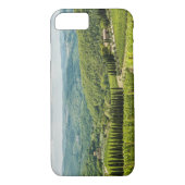 Vineyards landschappen in de ochtend in Chianti. Case-Mate iPhone Case (Achterkant)