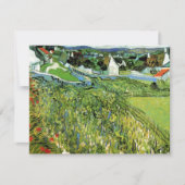 Vineyards met Uitzicht van Auvers van Vincent van (Voorkant)