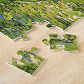 Vineyards met Uitzicht van Auvers van Vincent van Legpuzzel (Zijkant)