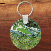 Vineyards met Uitzicht van Auvers van Vincent van  Sleutelhanger (Voorkant)