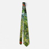 Vineyards met Uitzicht van Auvers van Vincent van Stropdas (Achterkant)