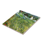 Vineyards met Uitzicht van Auvers van Vincent van Tegeltje (Zijkant)