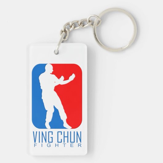 Ving Chun Fighter - IP Man Linage Sleutelhanger (achterkant)