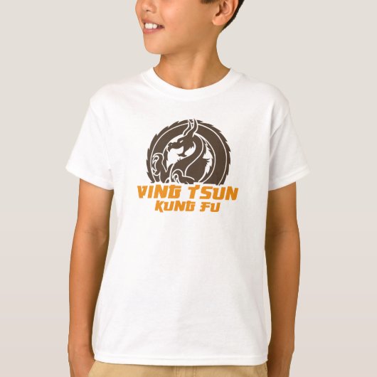 Ving Tsun Kung Fu Dragon 2c / Kids T-shirt (Voorkant)