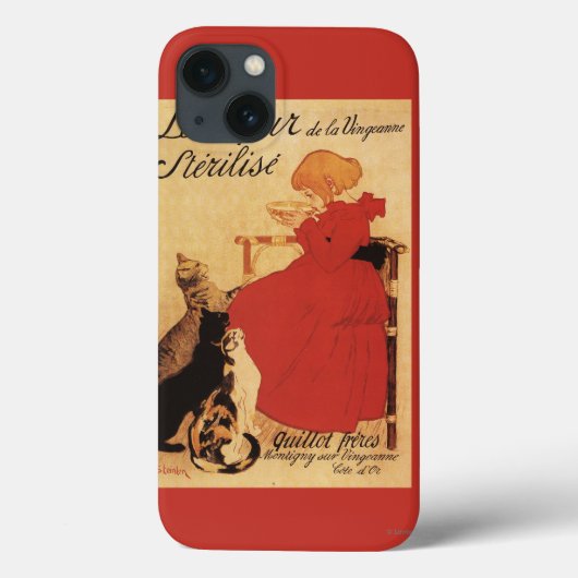 Vingeanne Milk Girl met katten Case-Mate iPhone Case (Achterkant)