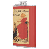 Vingeanne Milk Girl met katten Heupfles (Links)