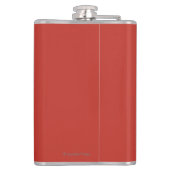 Vingeanne Milk Girl met katten Heupfles (Achterkant)