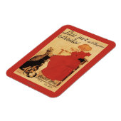 Vingeanne Milk Girl met katten Magneet (Linkerzijde)