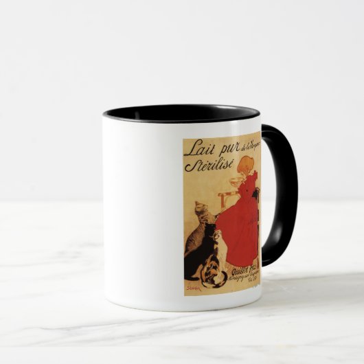 Vingeanne Milk Girl met katten Mok (Voorkant rechts)
